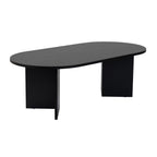 Table basse ovale Sable 119 x 60 cm