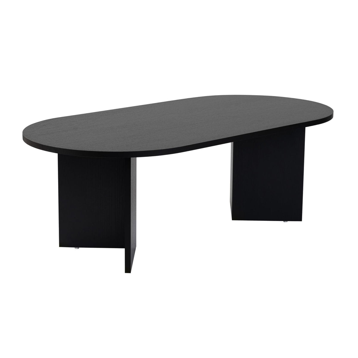 Table basse ovale Sable 119 x 60 cm