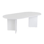 Table basse ovale Sable 119 x 60 cm