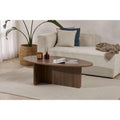 Table basse ovale Orba 120 x 65 x 40 cm