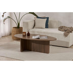 Table basse ovale Orba 120 x 65 x 40 cm