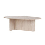Table basse ovale Orba 120 x 65 x 40 cm