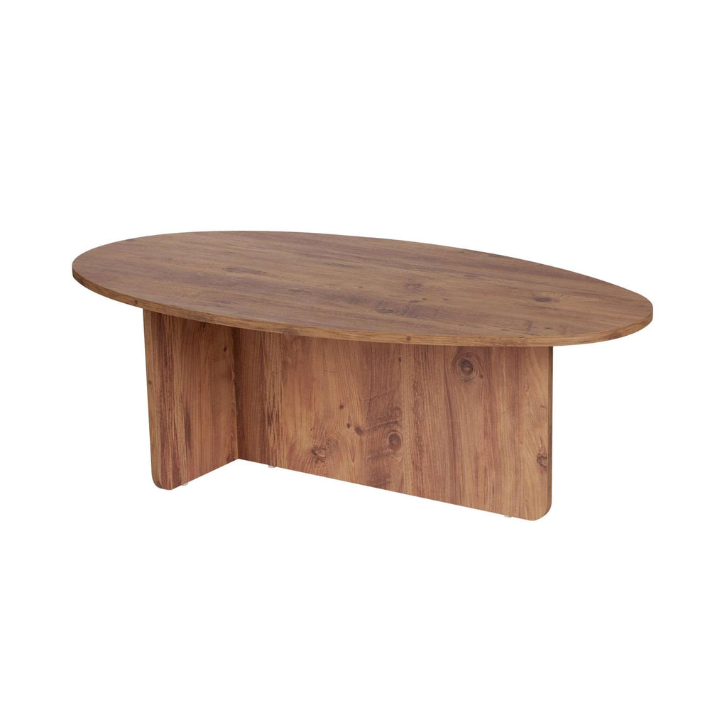 Table basse ovale Orba 120 x 65 x 40 cm