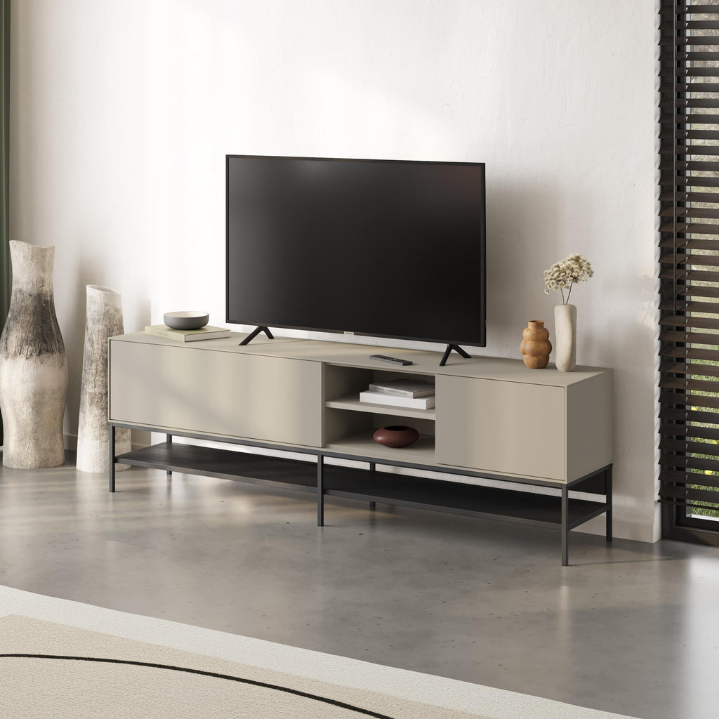 Meuble TV Amira – Meuble TV moderne avec rangement – Plusieurs coloris