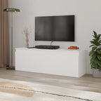 Meuble TV bas moderne Sunset avec rangement