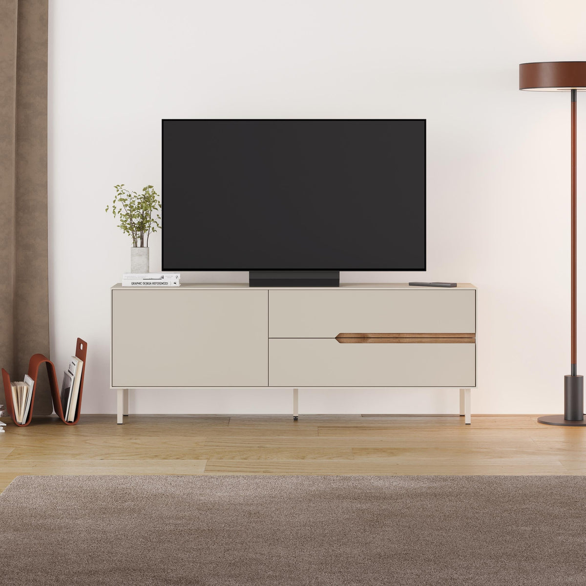 Meuble TV contemporain Arch 150 cm
