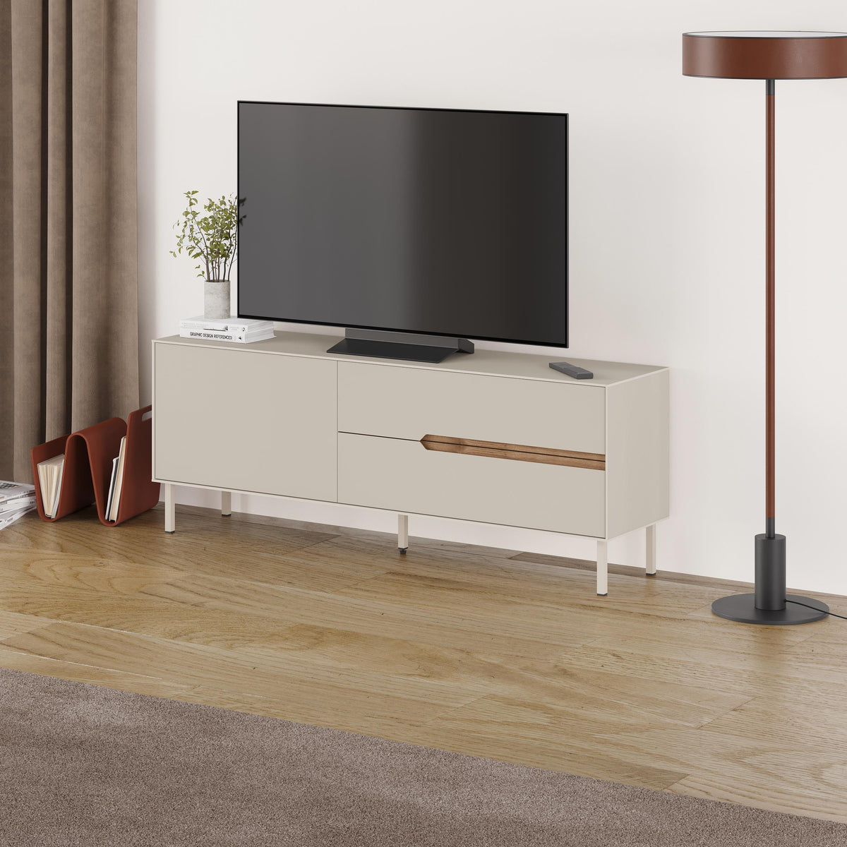 Meuble TV contemporain Arch 150 cm