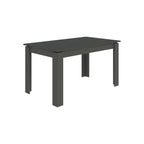 Table à manger extensible Tolmen – Anthracite - 120/170 cm Table à manger moderne