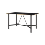 Table à manger Dalma 140 cm – Chêne Saphir