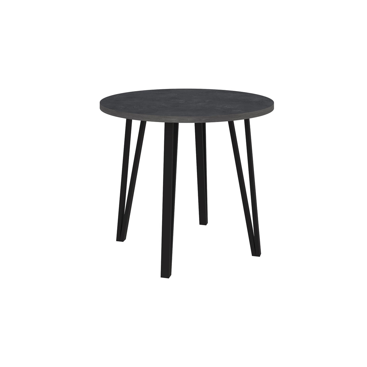 Table à manger ronde Xana moderne – 4 places