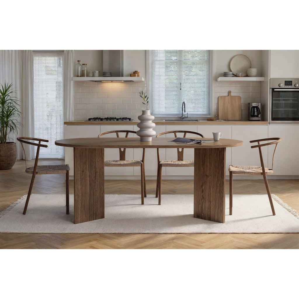 Table à manger Sablin 6 places 180x90cm
