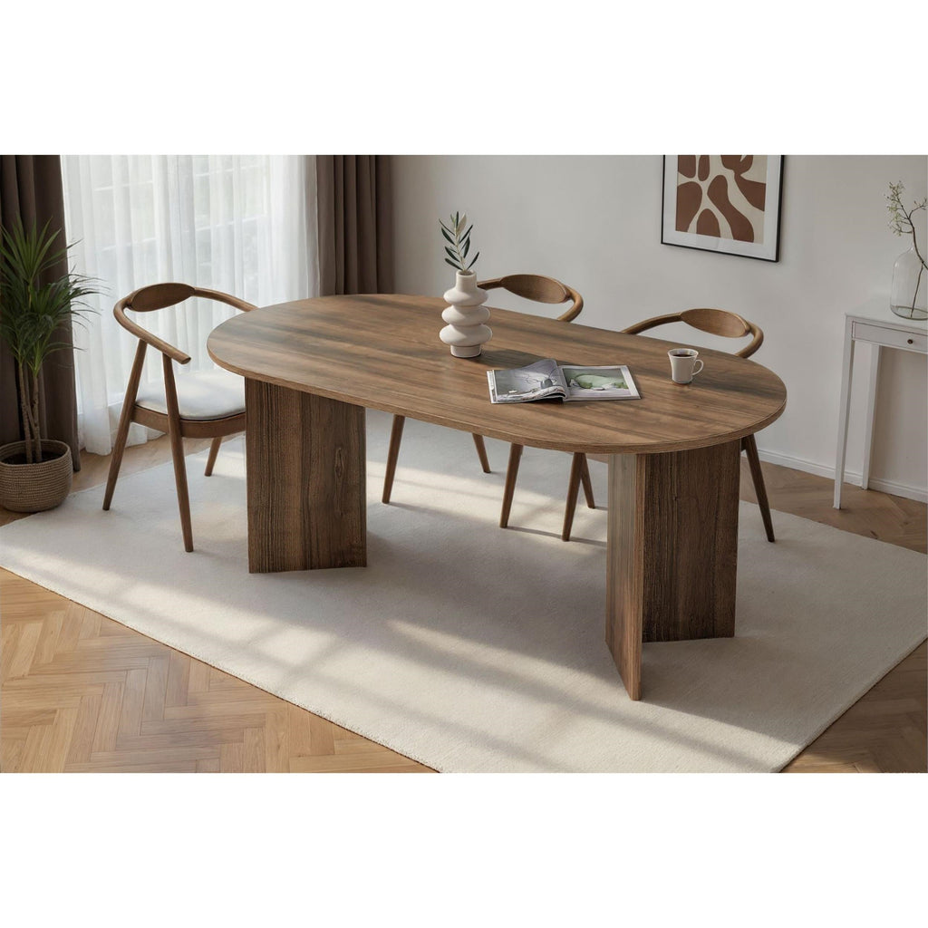 Table à manger Sablin 6 places 180x90cm