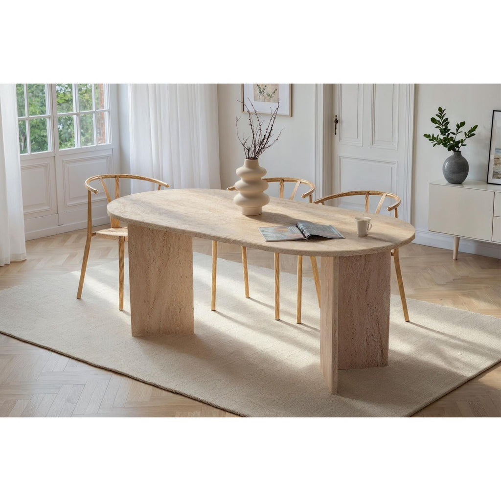 Table à manger Sablin 6 places 180x90cm