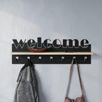 Porte-manteau d'entrée mural
