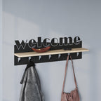 Porte-manteau d'entrée mural