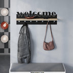 Porte-manteau d'entrée mural