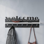 Porte-manteau d'entrée mural