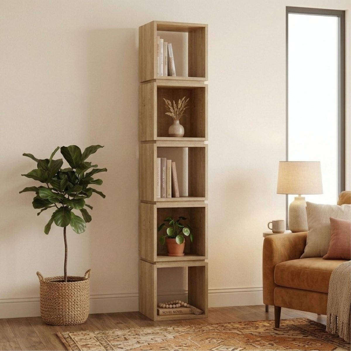 Étagère de présentation haute multi-moderne 167 cm