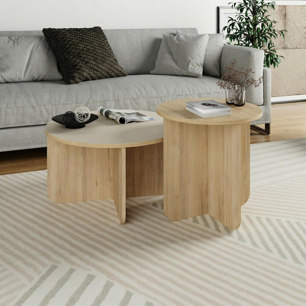 Table basse 2 pièces Hillary Modern