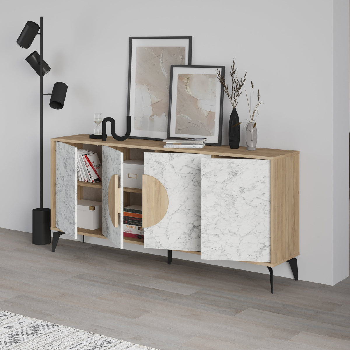 Meuble de Rangement/Console/Buffet Gora 180cm
