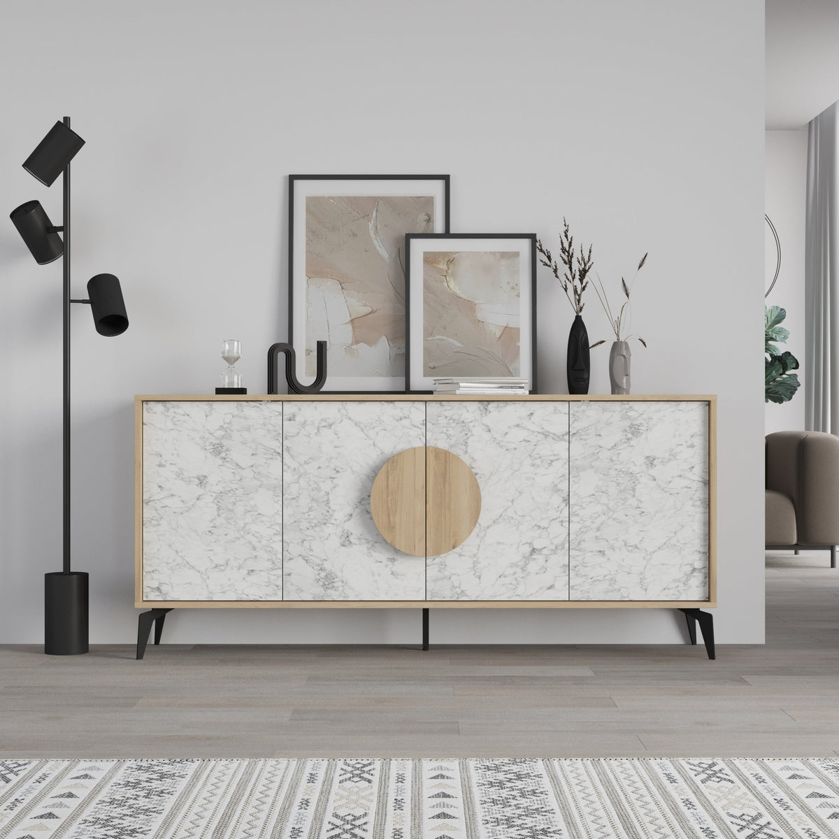 Meuble de Rangement/Console/Buffet Gora 180cm