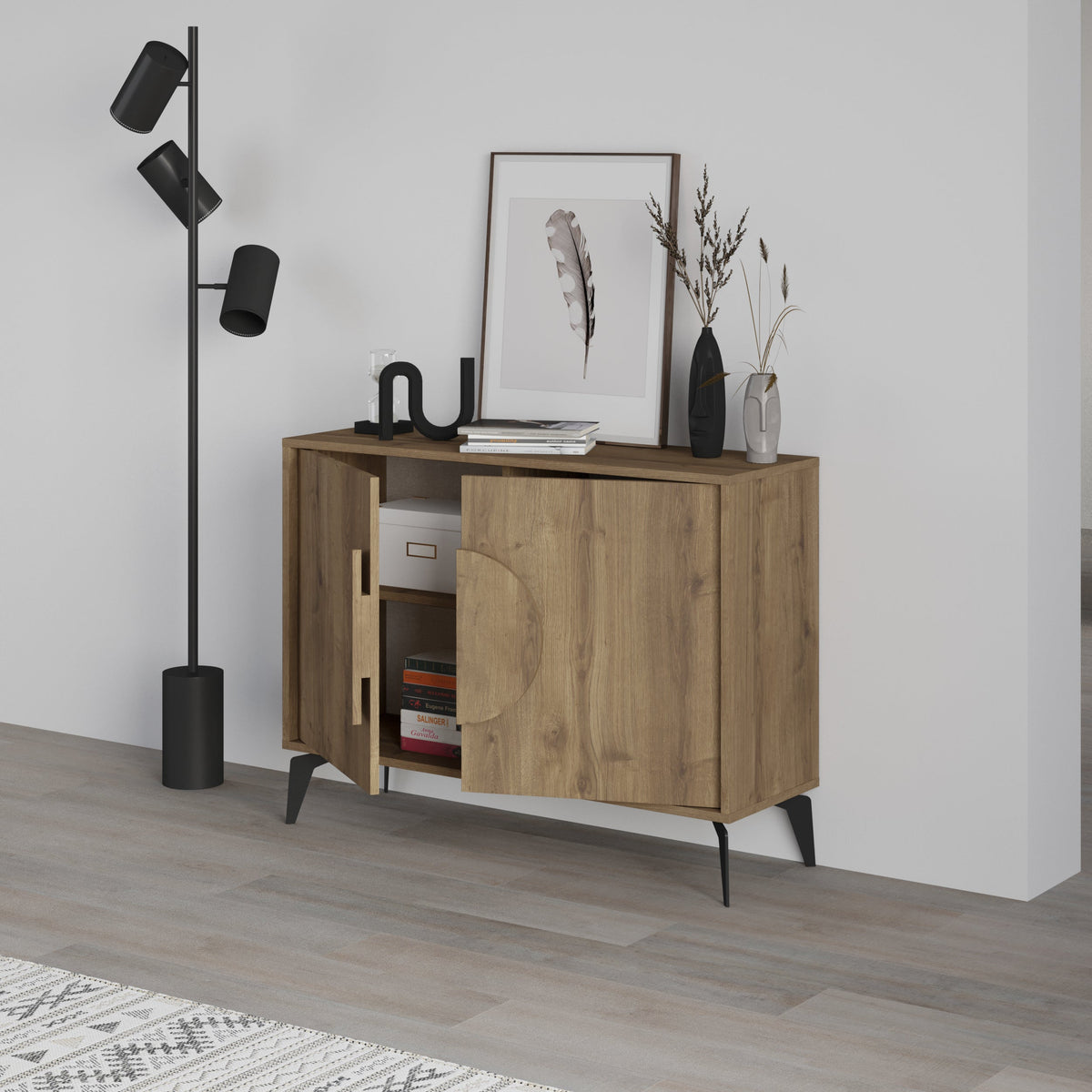 Meuble de rangement moderne Gora - Console/Buffet - 110 cm