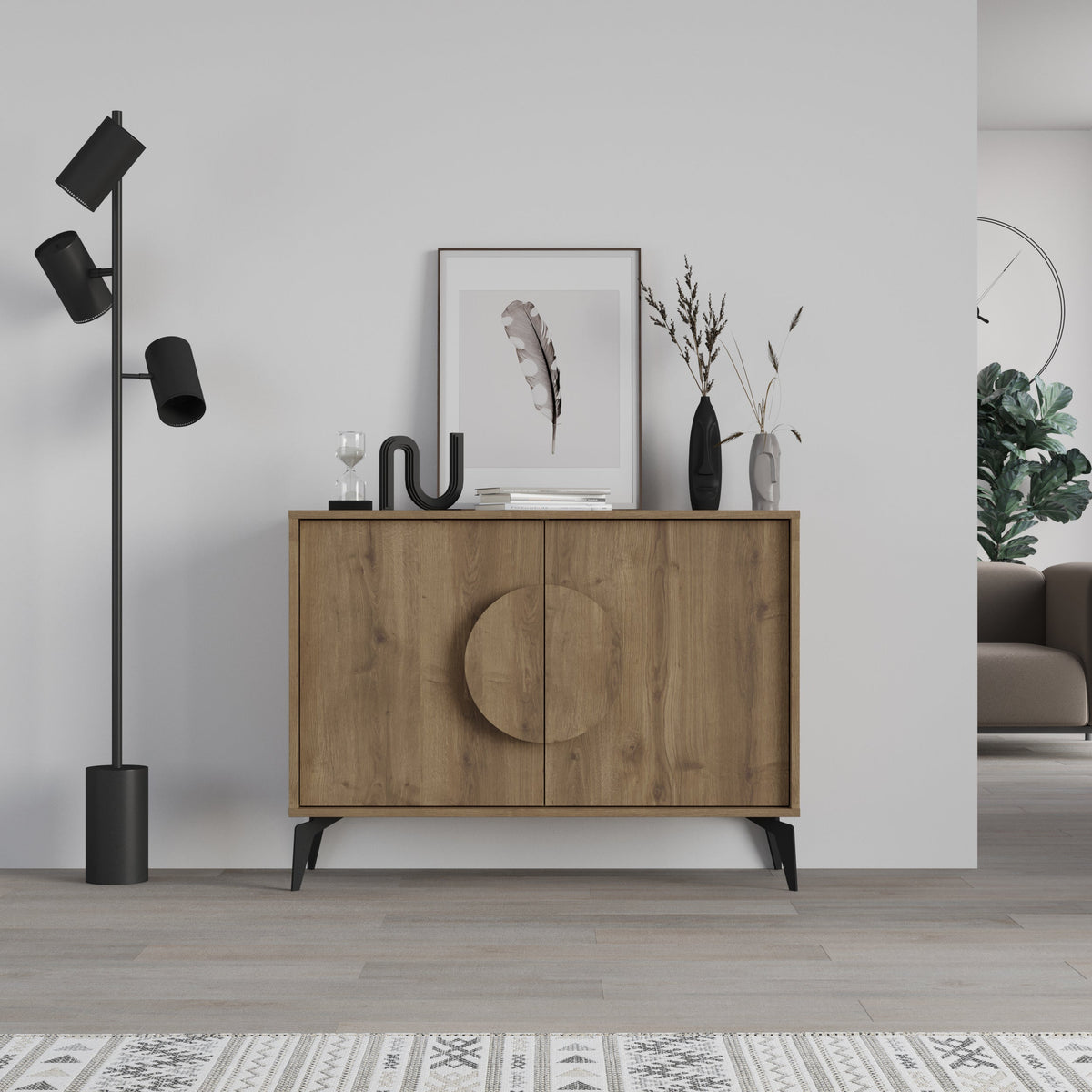 Meuble de rangement moderne Gora - Console/Buffet - 110 cm