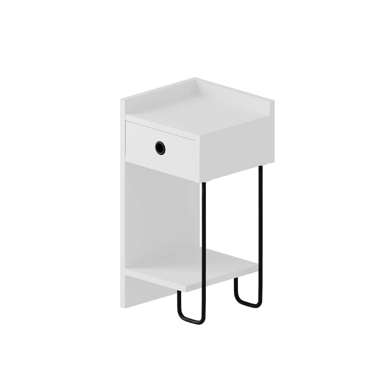 Sirius Chevet Moderne Module Gauche Meuble Chambre Largeur 32cm