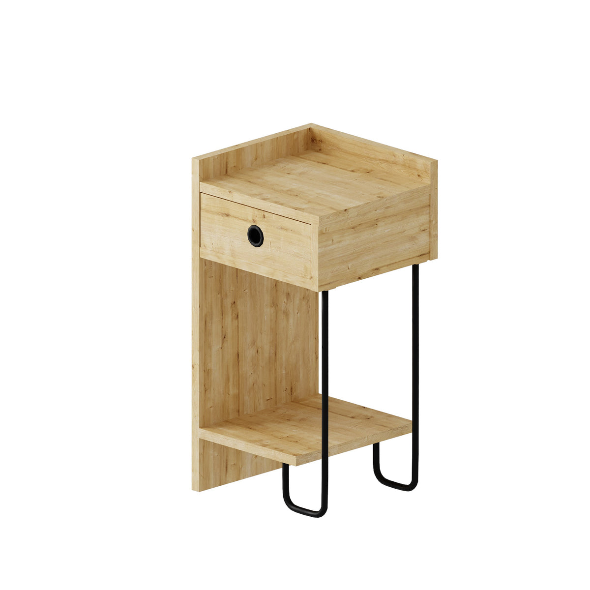 Sirius Chevet Moderne Module Gauche Meuble Chambre Largeur 32cm