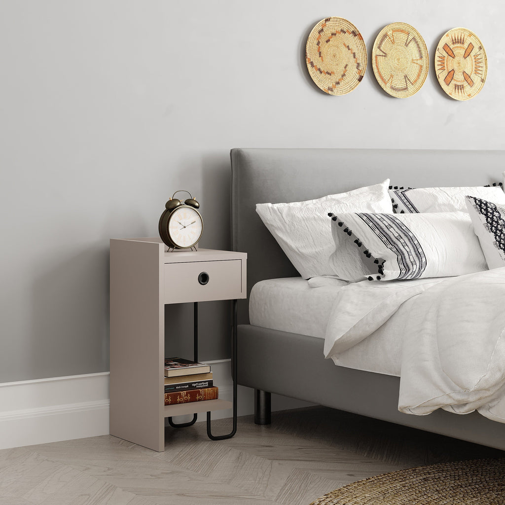 Sirius Chevet Moderne Module Gauche Meuble Chambre Largeur 32cm