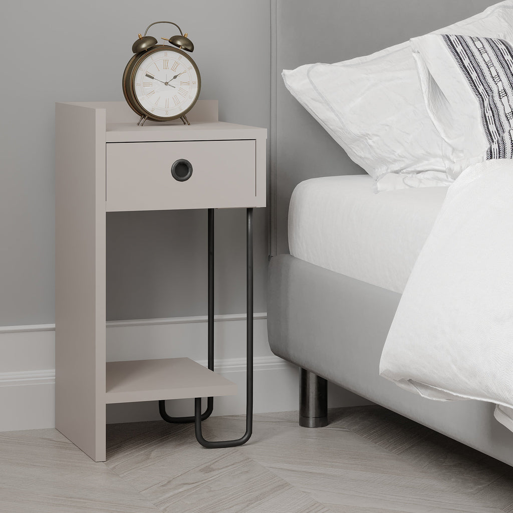Sirius Chevet Moderne Module Gauche Meuble Chambre Largeur 32cm