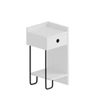 Sirius Chevet Moderne Module Droit Meuble de Chambre L 32cm