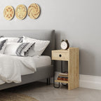 Sirius Chevet Moderne Module Droit Meuble de Chambre L 32cm