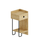 Sirius Chevet Moderne Module Droit Meuble de Chambre L 32cm