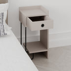 Sirius Chevet Moderne Module Droit Meuble de Chambre L 32cm