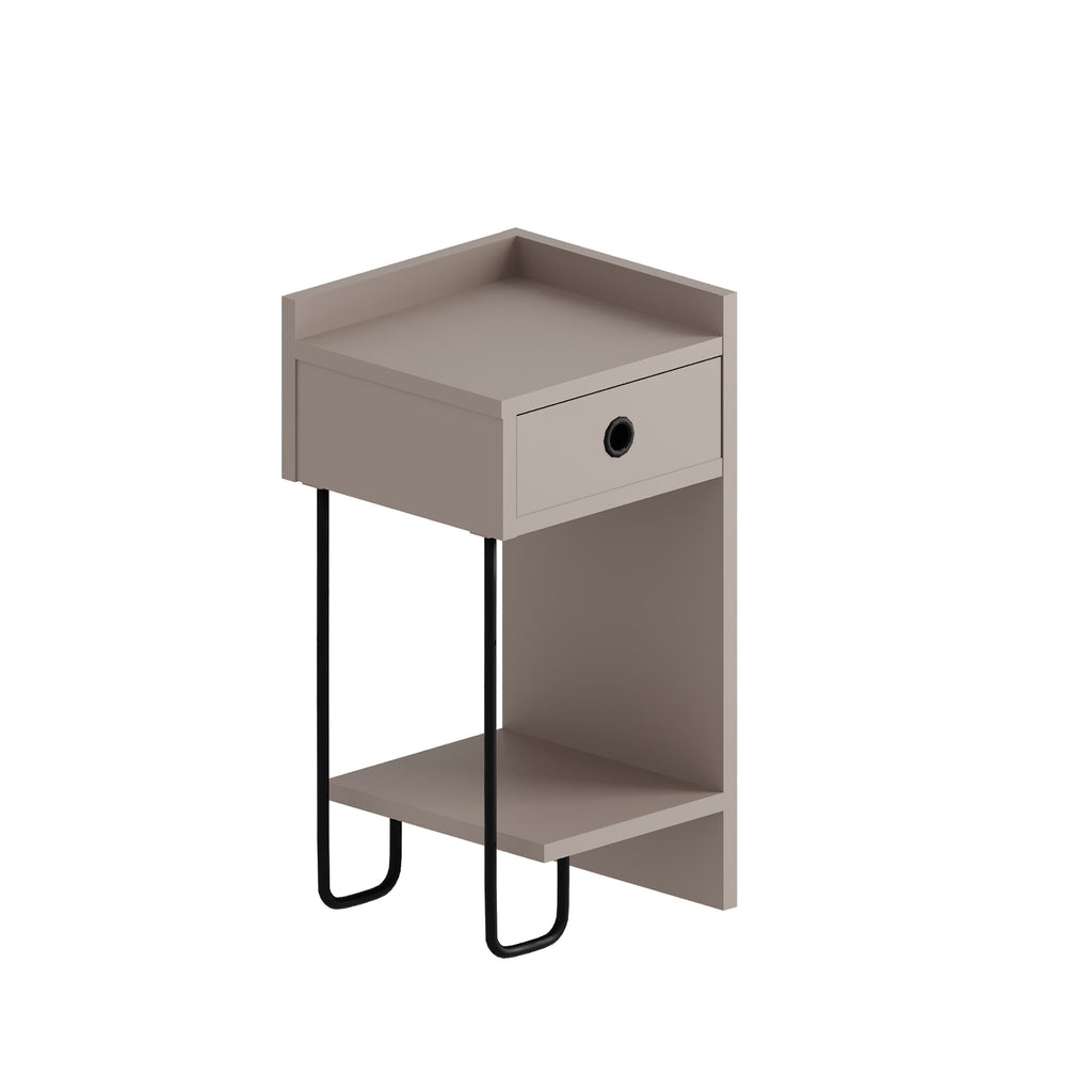 Sirius Chevet Moderne Module Droit Meuble de Chambre L 32cm