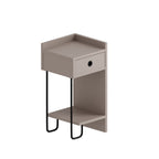 Sirius Chevet Moderne Module Droit Meuble de Chambre L 32cm
