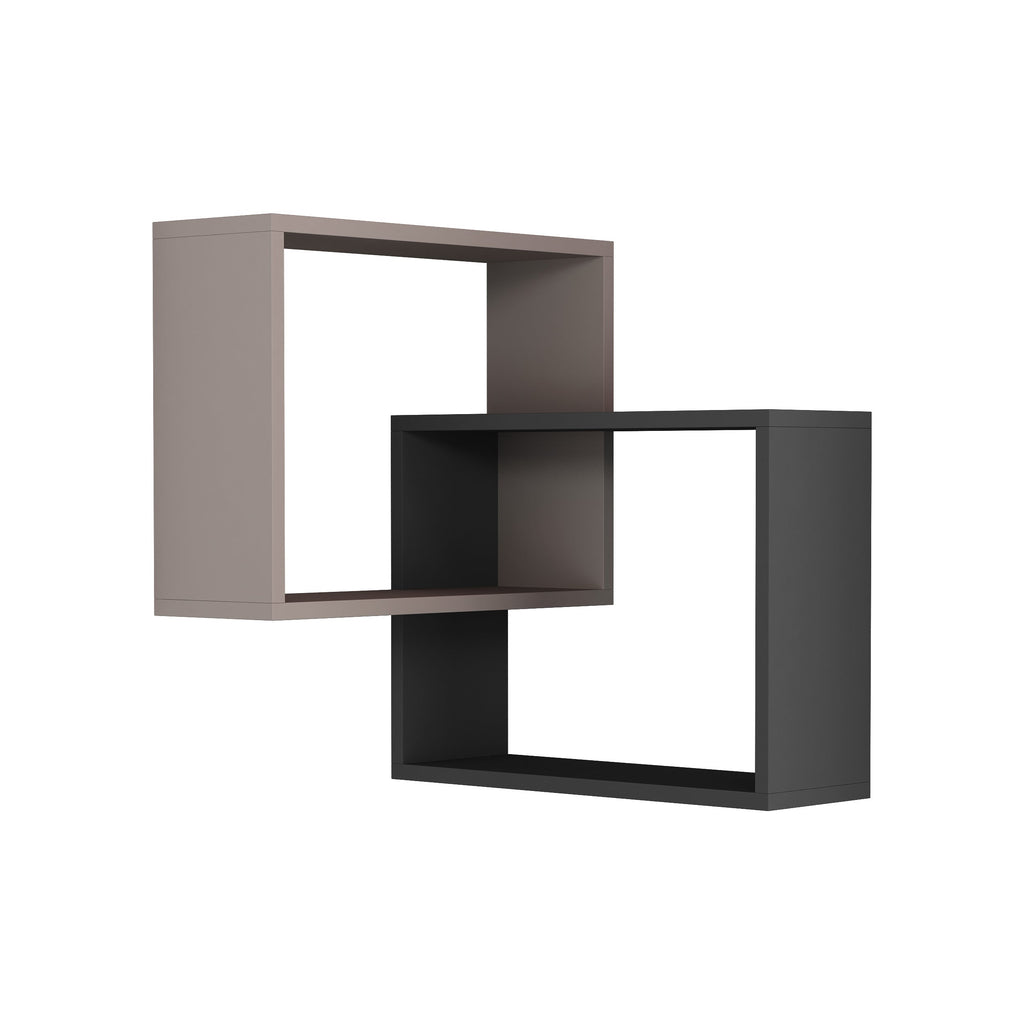 Étagère murale d'angle moderne Ring de 60 cm de large