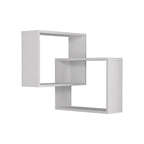 Étagère murale d'angle moderne Ring de 60 cm de large