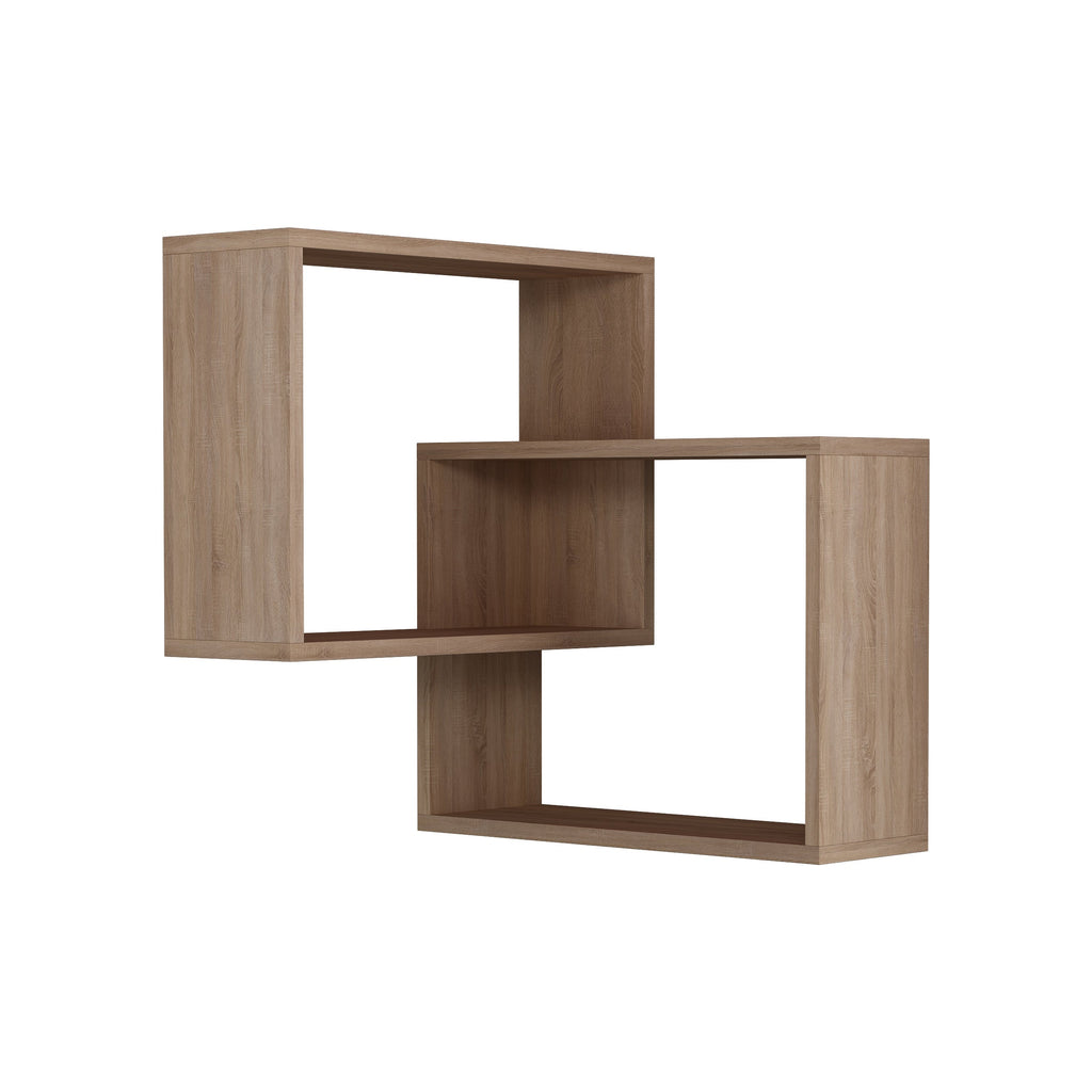 Étagère murale d'angle moderne Ring de 60 cm de large