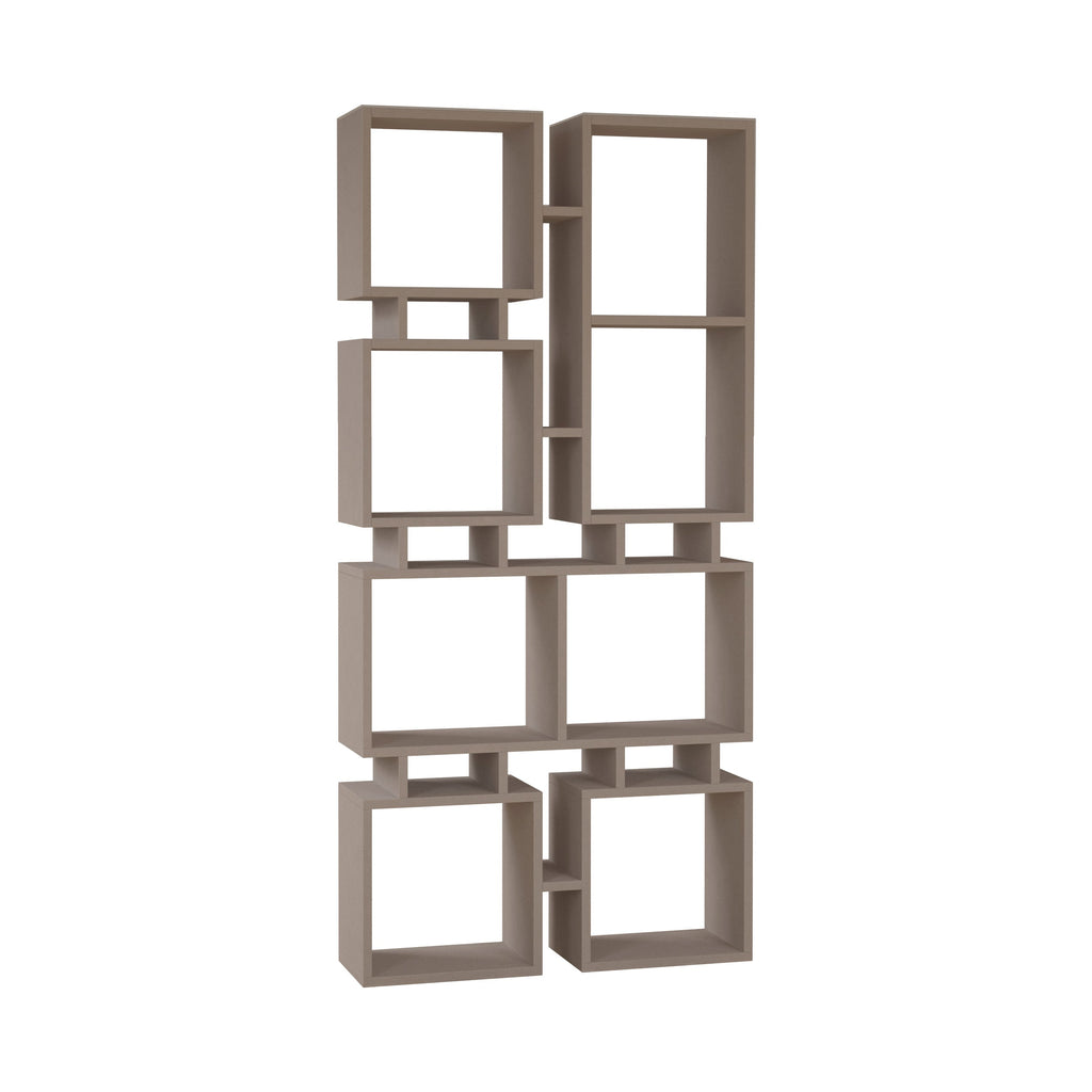 Bibliothèque Rail Moderne, Meuble de Rangement N°1, Haute 166,5cm