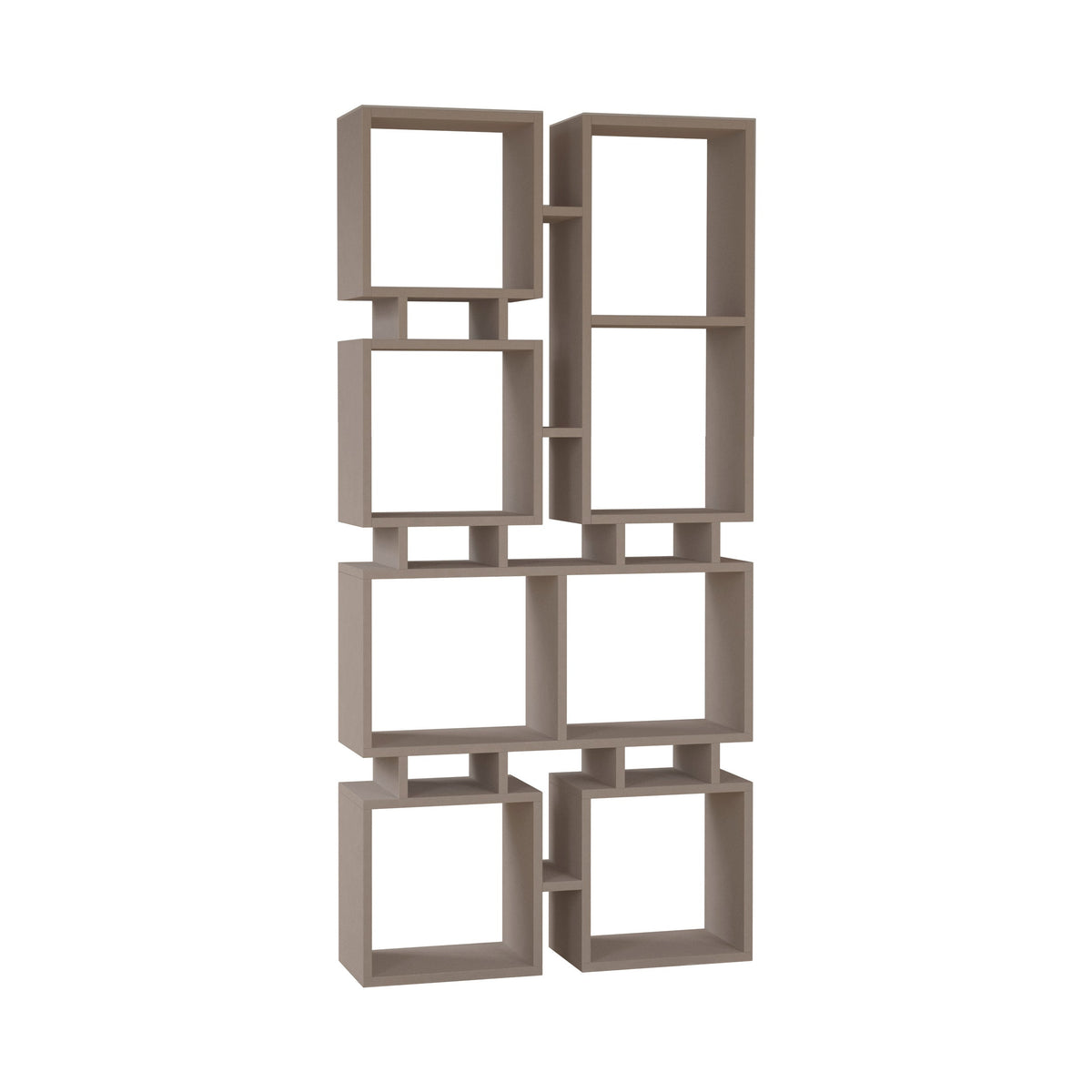 Bibliothèque Rail Moderne, Meuble de Rangement N°1, Haute 166,5cm