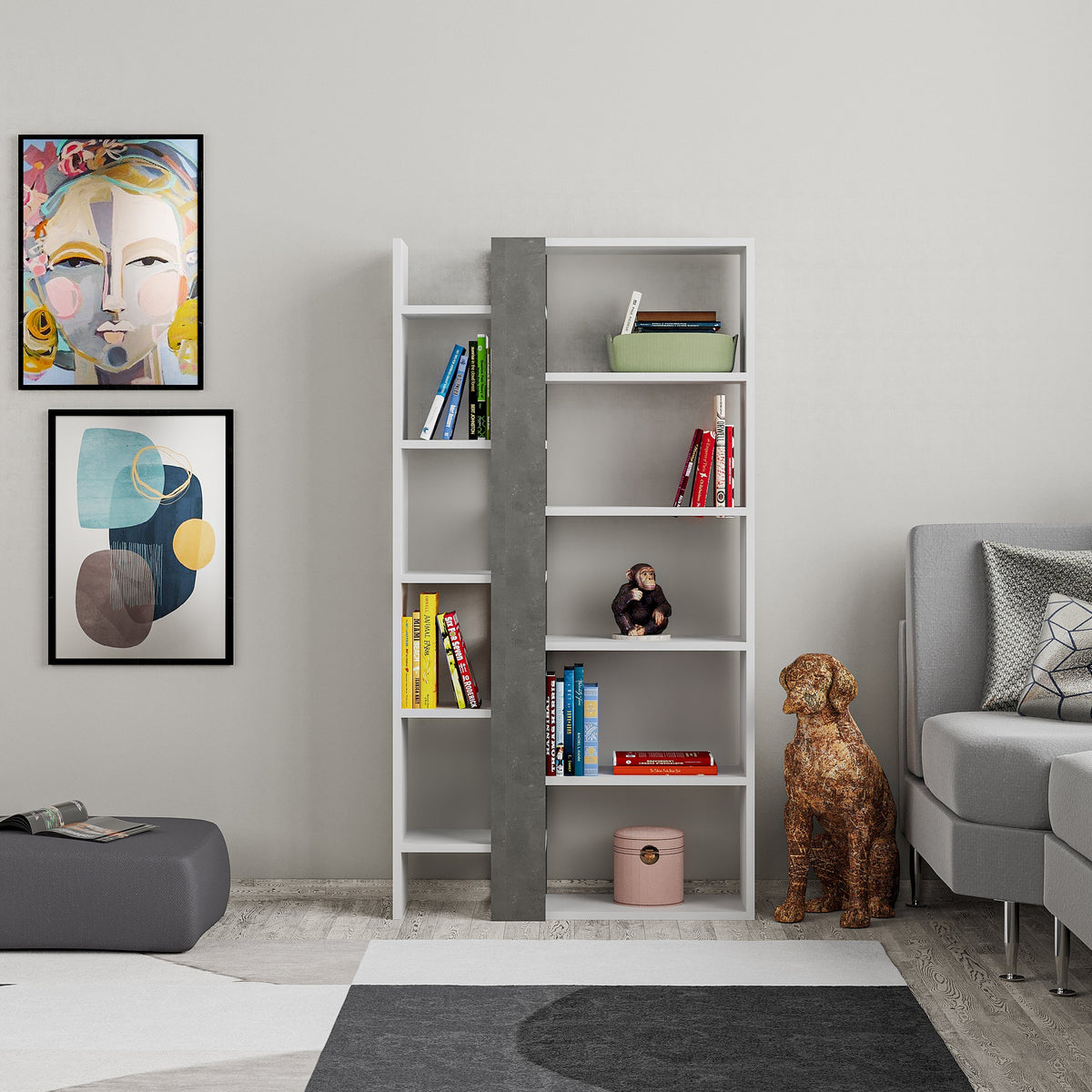 Étagère bibliothèque Lift haute 150,5 cm