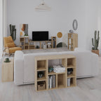 Bibliothèque basse Combayn – Meuble de rangement modulaire