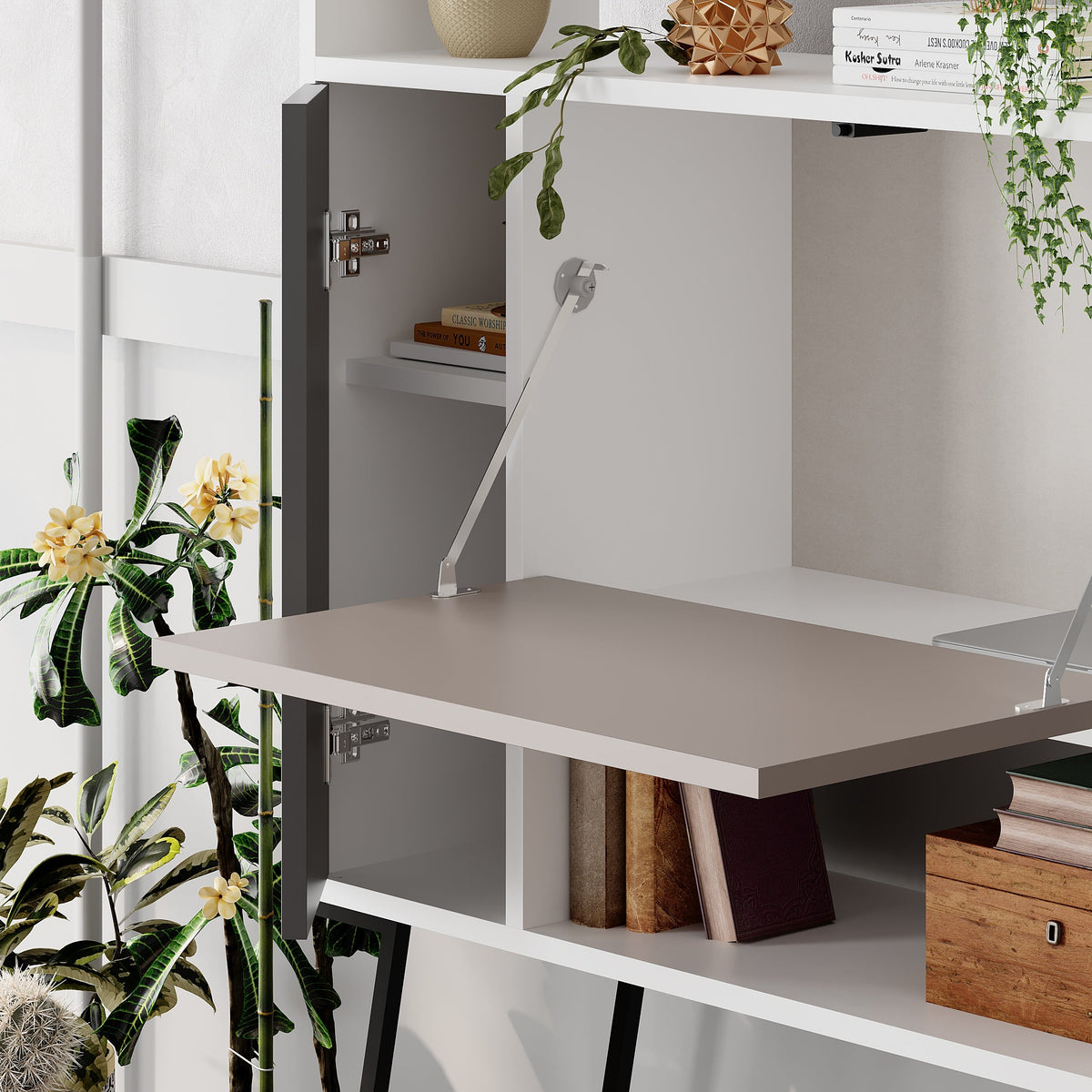 Bureau Tatti moderne multifonctionnel avec rangement