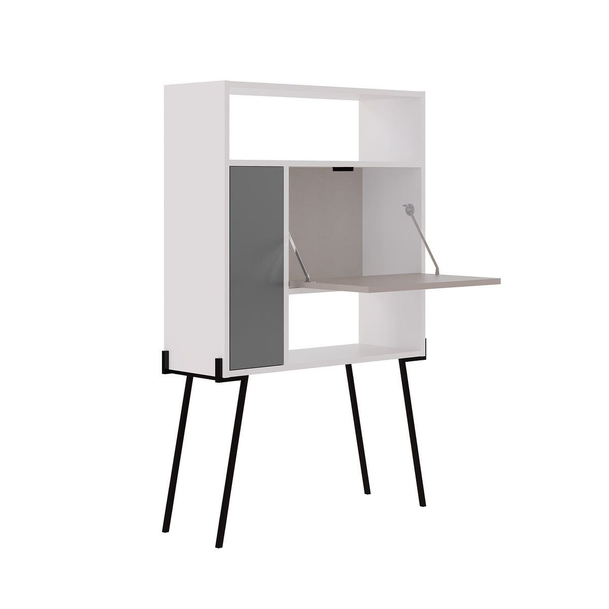 Bureau Tatti moderne multifonctionnel avec rangement