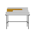 Leila Bureau moderne multifonctionnel de 110 cm de large