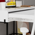 Leila Bureau moderne multifonctionnel de 110 cm de large