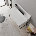 Leila Bureau moderne multifonctionnel de 110 cm de large