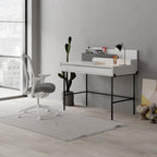 Leila Bureau moderne multifonctionnel de 110 cm de large